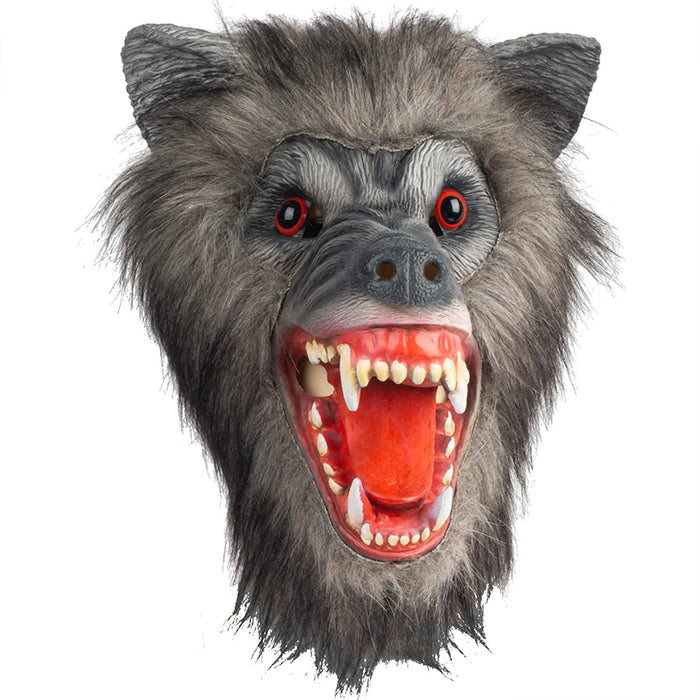 CreepyParty Grey Werewolf Mask