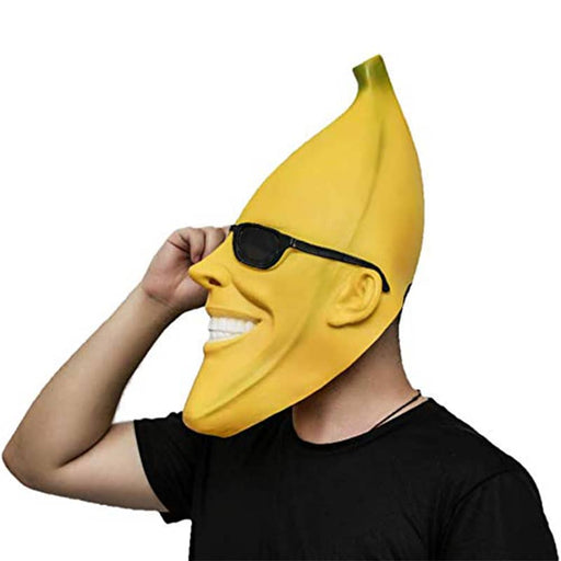CreepyParty Halloween Costume Party Banana Mask