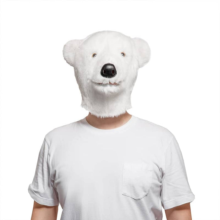 CreepyParty Polar Bear Mask for Halloween Birthday Party