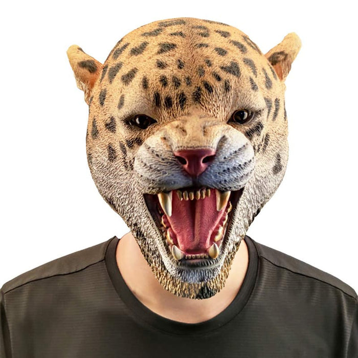 Leopard Mask for Halloween Carnival Costume Party