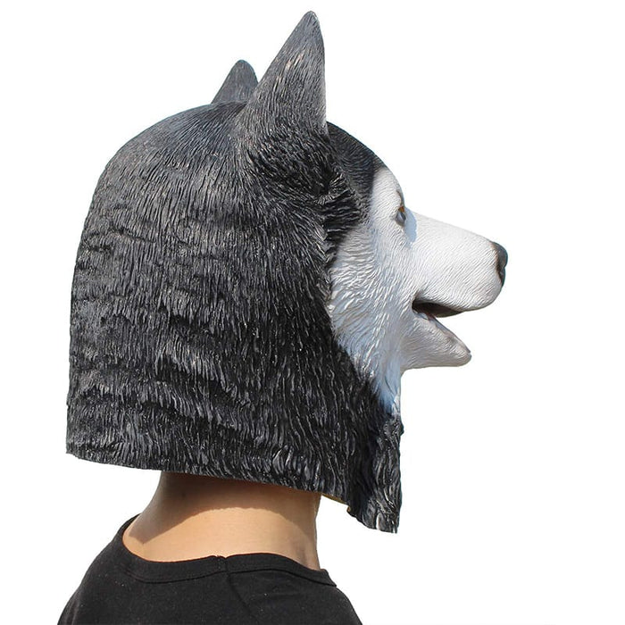 Dog Head Husky Mask