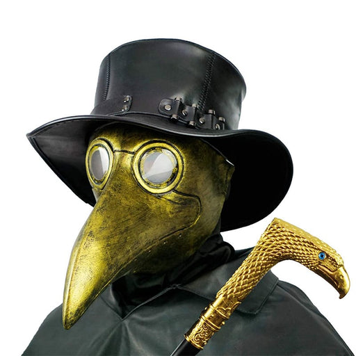 Golden Bird Beak Mask