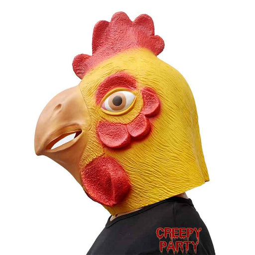 CreepyParty Halloween Rooster Mask (Chicken)