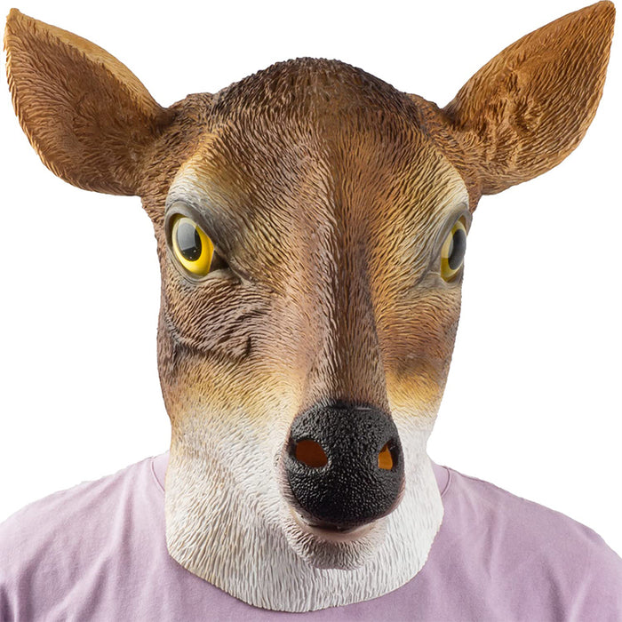 CreepyParty Deer Mask Fancy Dress