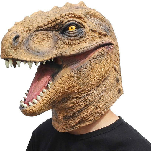 CreepyParty Large Animal Head Masks Shark, Dinosaur Success