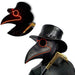 CreepyParty LED Bird Beak Steampunk Mask