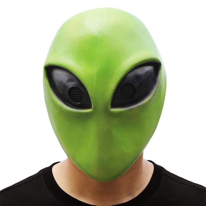 Area 51 Green Alien Mask