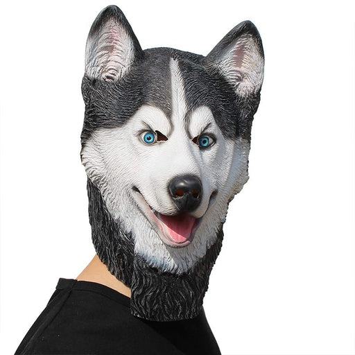 Dog Head Husky Mask