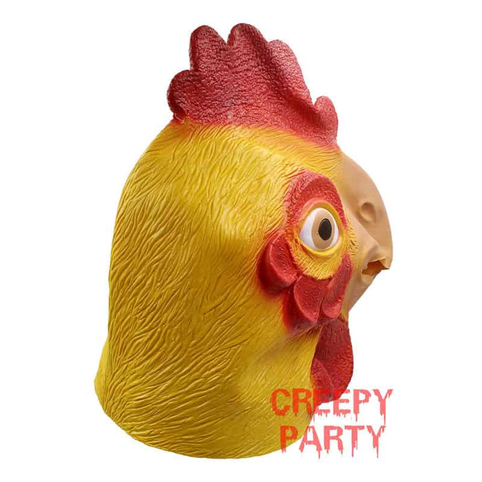 CreepyParty Halloween Rooster Mask (Chicken)