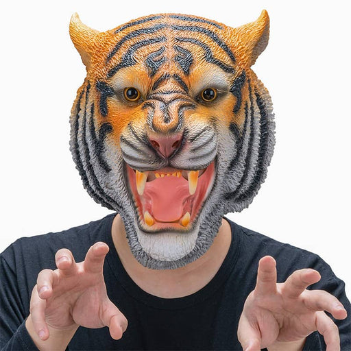 CreepyParty Tiger Mask for Halloween Carnival