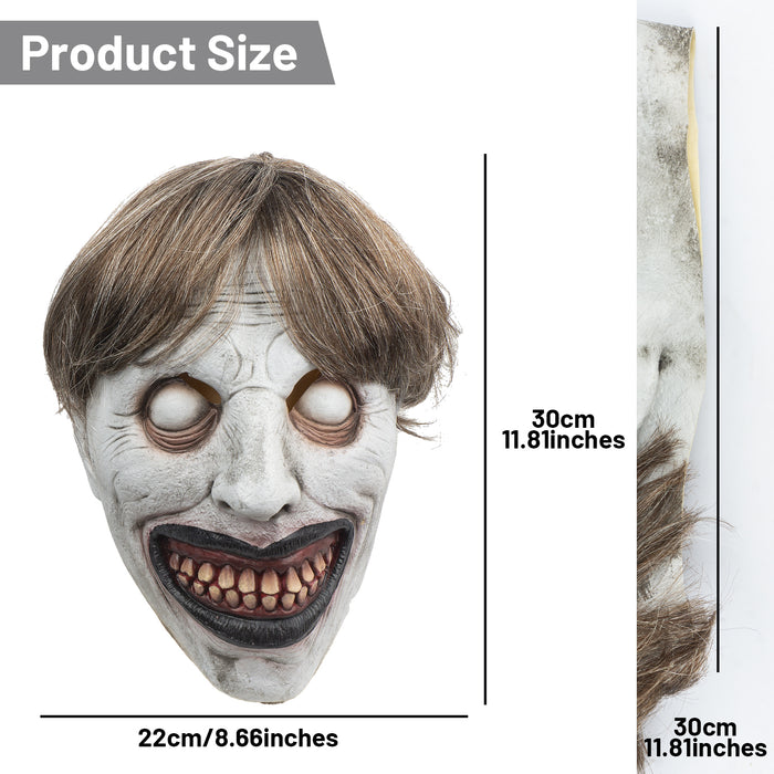 CreepyParty Demon Mask for Halloween Carnival
