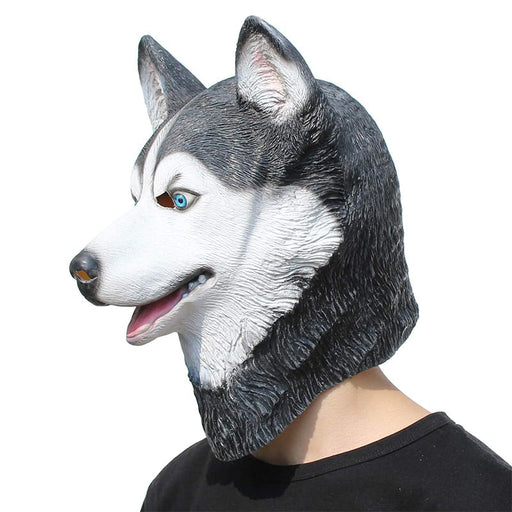 Dog Head Husky Mask