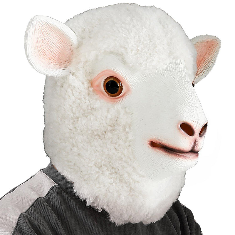 Intens Latterlig Jolly CreepyParty Sheep Masks for Halloween Carnival Birthday — Creepyparty