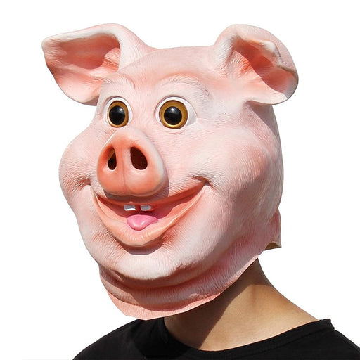 Funny Cute Happy Pig Mask