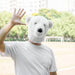 CreepyParty Polar Bear Mask for Halloween Birthday Party