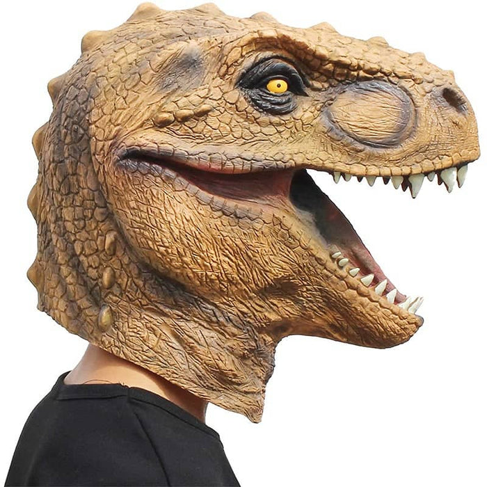 CreepyParty Halloween Costume Jurassic Dinosaur Mask