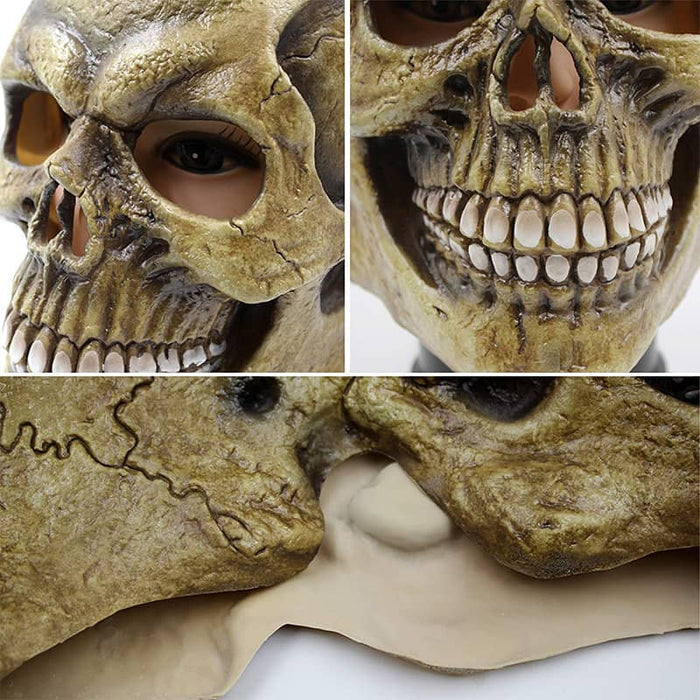 CreepyParty Skull Head Horror Face Masks