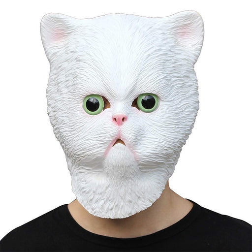 White Persiant Cat Mask