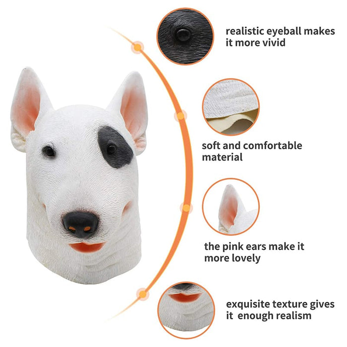 Bull Terrier Dog Mask