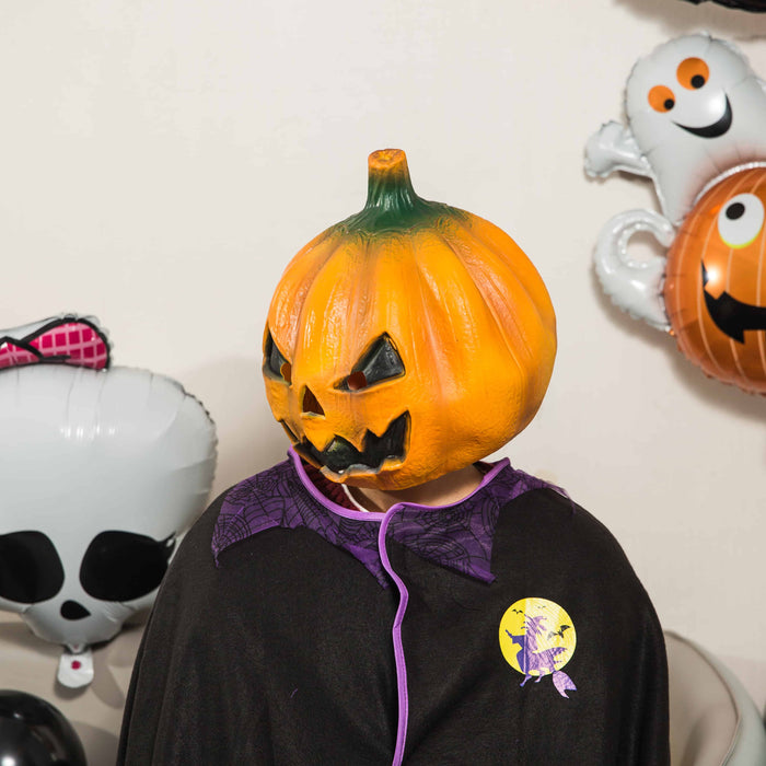 CreepyParty Halloween Costume Pumpkin Mask