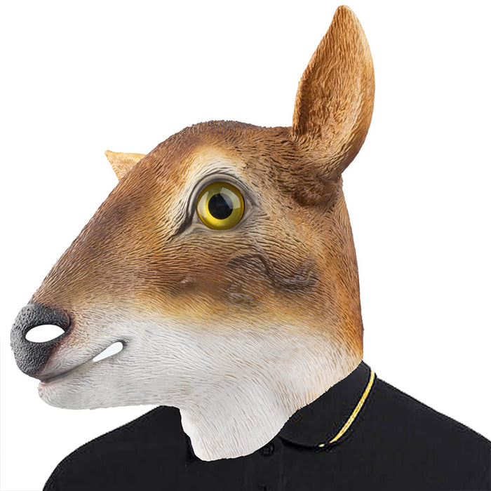 CreepyParty Deer Mask Fancy Dress