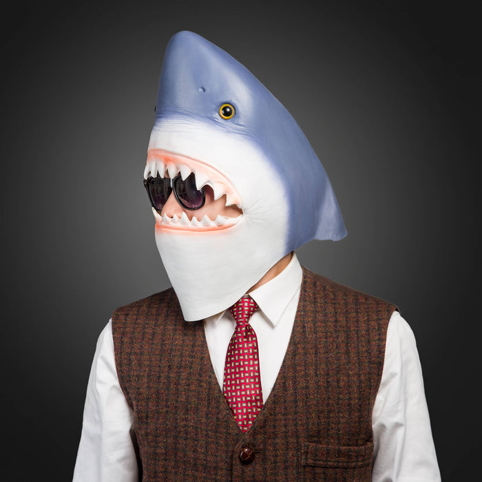 CreepyParty Halloween Costume Party Fish Mask