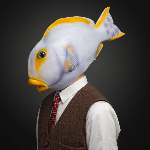 Fish-man Cosplay Mask  Animal masks, Funny animals, Halloween animals